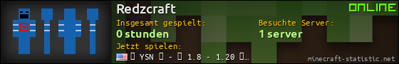 Benutzerleisten 560x90 für Redzcraft