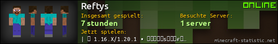 Benutzerleisten 560x90 für Reftys