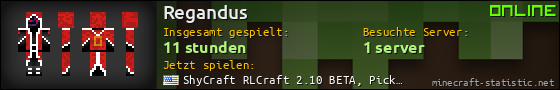Benutzerleisten 560x90 für Regandus