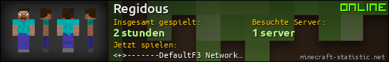 Benutzerleisten 560x90 für Regidous