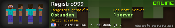 Benutzerleisten 560x90 für Registro999