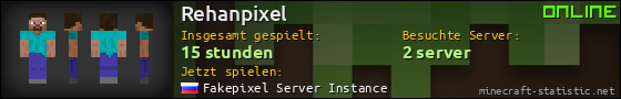 Benutzerleisten 560x90 für Rehanpixel