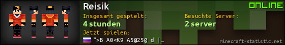 Benutzerleisten 560x90 für Reisik