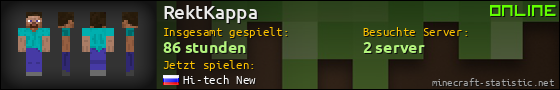 Benutzerleisten 560x90 für RektKappa