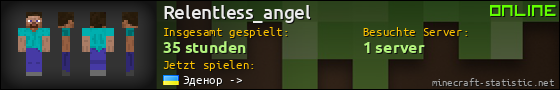 Benutzerleisten 560x90 für Relentless_angel