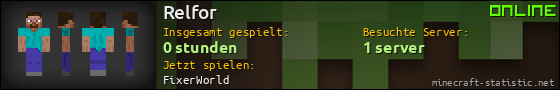 Benutzerleisten 560x90 für Relfor
