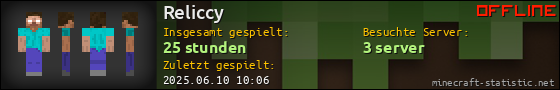 Benutzerleisten 560x90 für Reliccy