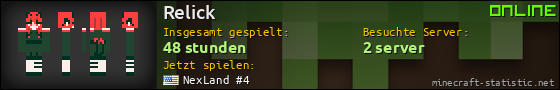 Benutzerleisten 560x90 für Relick