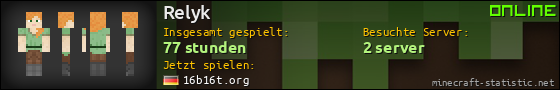 Benutzerleisten 560x90 für Relyk