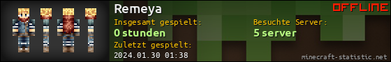 Benutzerleisten 560x90 für Remeya