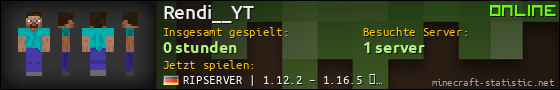 Benutzerleisten 560x90 für Rendi__YT