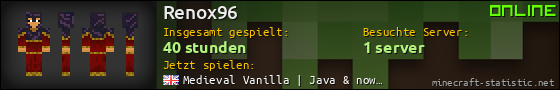 Benutzerleisten 560x90 für Renox96