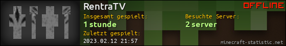 Benutzerleisten 560x90 für RentraTV