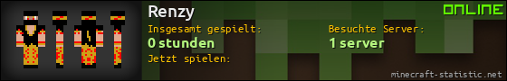 Benutzerleisten 560x90 für Renzy