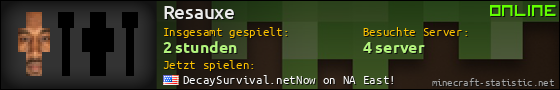 Benutzerleisten 560x90 für Resauxe