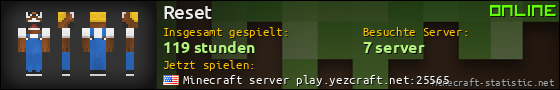 Benutzerleisten 560x90 für Reset