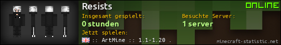 Benutzerleisten 560x90 für Resists