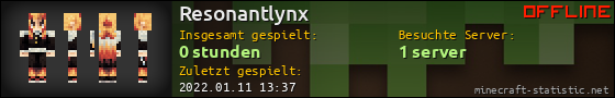 Benutzerleisten 560x90 für Resonantlynx