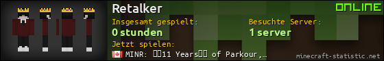 Benutzerleisten 560x90 für Retalker