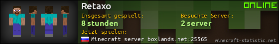 Benutzerleisten 560x90 für Retaxo