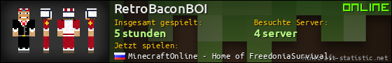 Benutzerleisten 560x90 für RetroBaconBOI