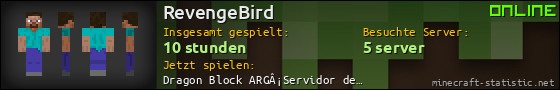 Benutzerleisten 560x90 für RevengeBird