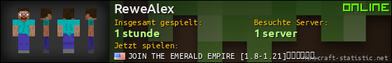 Benutzerleisten 560x90 für ReweAlex