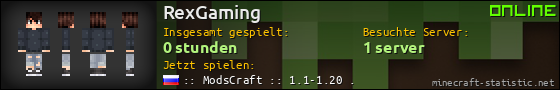 Benutzerleisten 560x90 für RexGaming