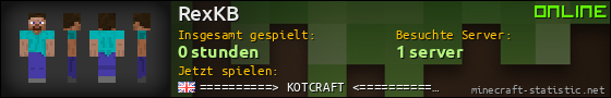 Benutzerleisten 560x90 für RexKB