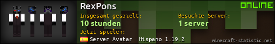 Benutzerleisten 560x90 für RexPons