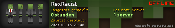 Benutzerleisten 560x90 für RexRacist