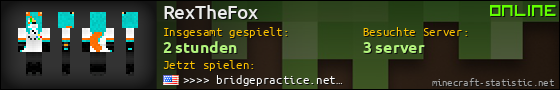 Benutzerleisten 560x90 für RexTheFox