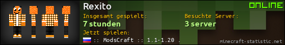 Benutzerleisten 560x90 für Rexito