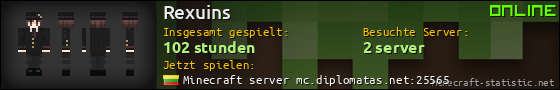Benutzerleisten 560x90 für Rexuins