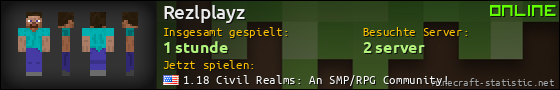 Benutzerleisten 560x90 für Rezlplayz