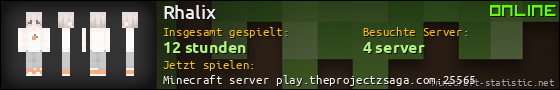 Benutzerleisten 560x90 für Rhalix