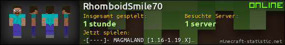 Benutzerleisten 560x90 für RhomboidSmile70