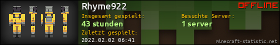 Benutzerleisten 560x90 für Rhyme922