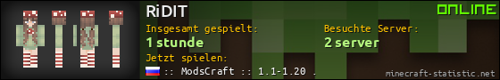 Benutzerleisten 560x90 für RiDIT