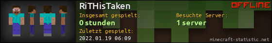 Benutzerleisten 560x90 für RiTHisTaken