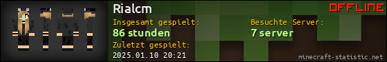 Benutzerleisten 560x90 für Rialcm