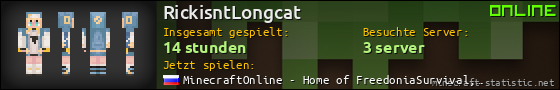 Benutzerleisten 560x90 für RickisntLongcat