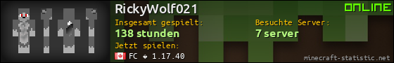 Benutzerleisten 560x90 für RickyWolf021