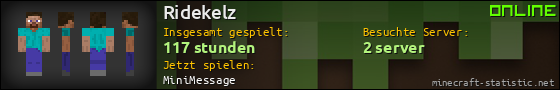Benutzerleisten 560x90 für Ridekelz