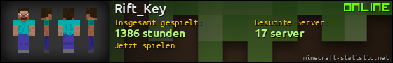 Benutzerleisten 560x90 für Rift_Key