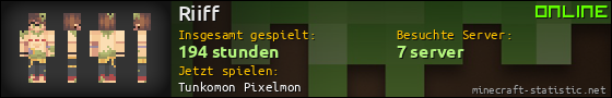Benutzerleisten 560x90 für Riiff