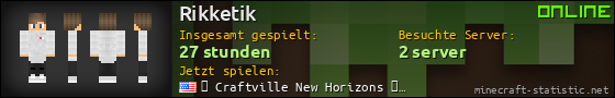 Benutzerleisten 560x90 für Rikketik