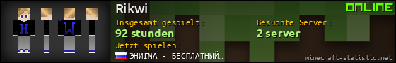 Benutzerleisten 560x90 für Rikwi