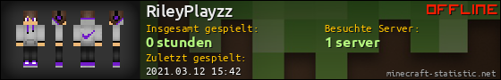 Benutzerleisten 560x90 für RileyPlayzz