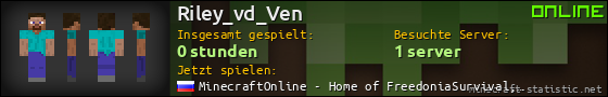 Benutzerleisten 560x90 für Riley_vd_Ven